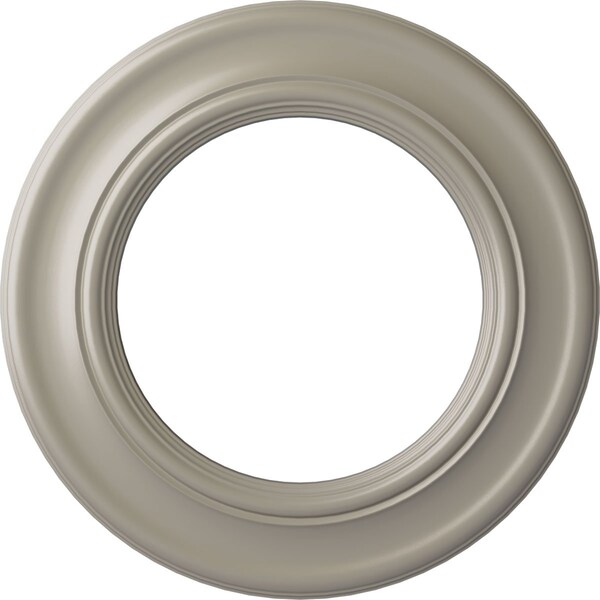 Ekena Millwork Holmdel Ceiling Medallion (Fits Canopies up to 12 7/8"), 20 7/8"OD x 12 7/8"ID x 1"P, Pearl White CM20HOPWS - main